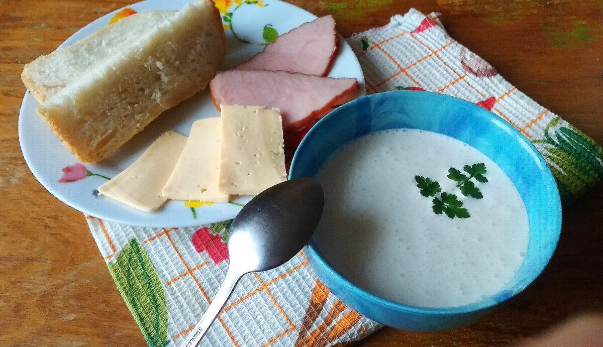 Постный майонез на жидкости от консервированного горошка