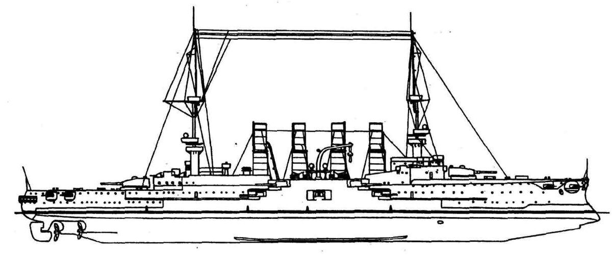 Броненосный крейсер шарнхорст чертежи