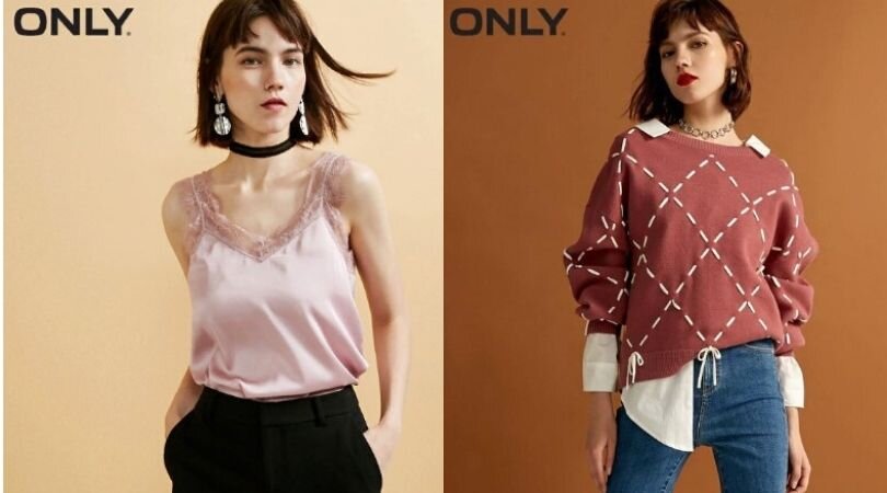 Топ в 8 цветах, джемпер - в трех.