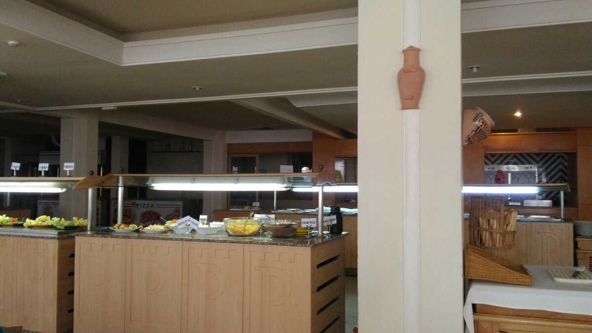 На завтрак выбор был. Иногда он был и на ужин. На обед - нет. Фото автора