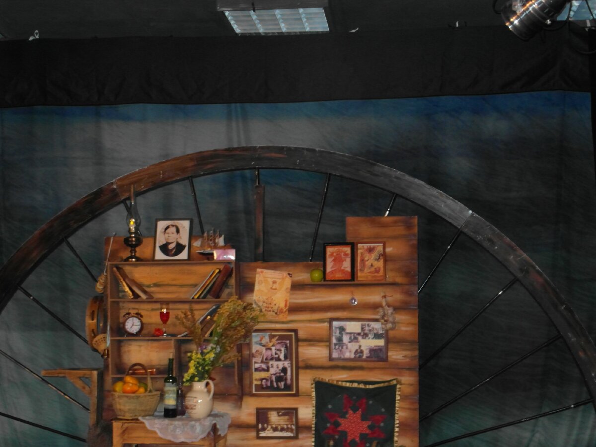 Оформление сцены.