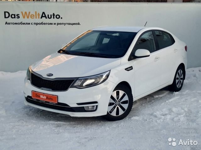 фото;   Kia rio  2015  рестайлинг 