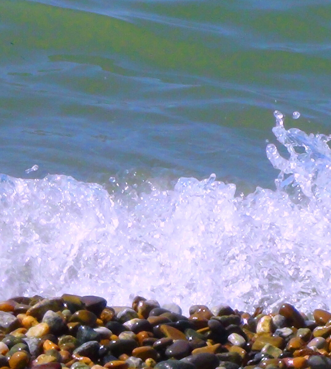 Это фото - уже историческое. Чёрное море образца 2018 года