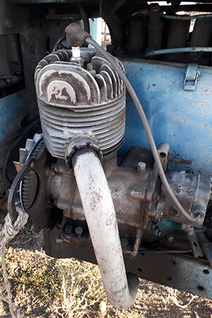 Пускач на моем тракторе