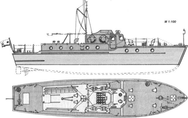 Катер км 4 чертежи
