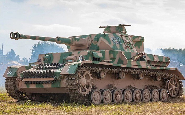 немецкий танк времён ВОВ...