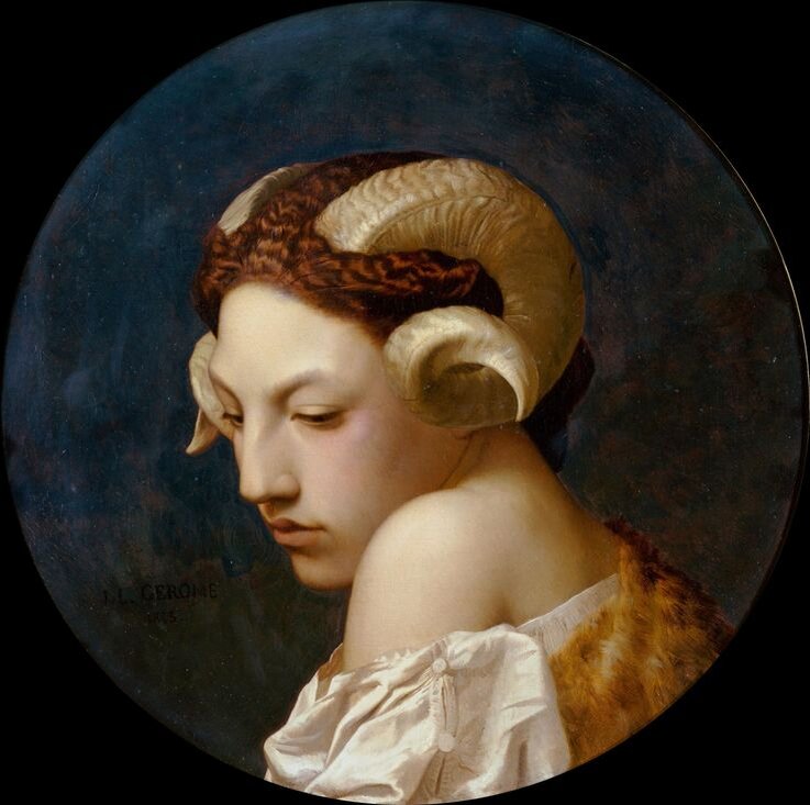 Картина Жан-Леон Жером «Вакханка», 1853