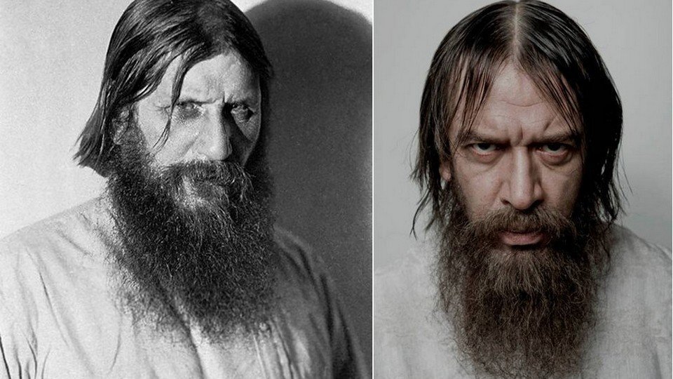 Г. Распутин и В. Машков в образе. Фото: Яндекс.Картинки