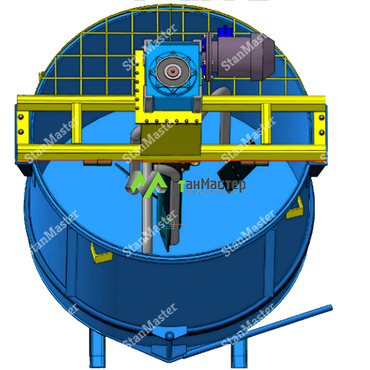 Бетоносмеситель принудительный "БСП-1500"