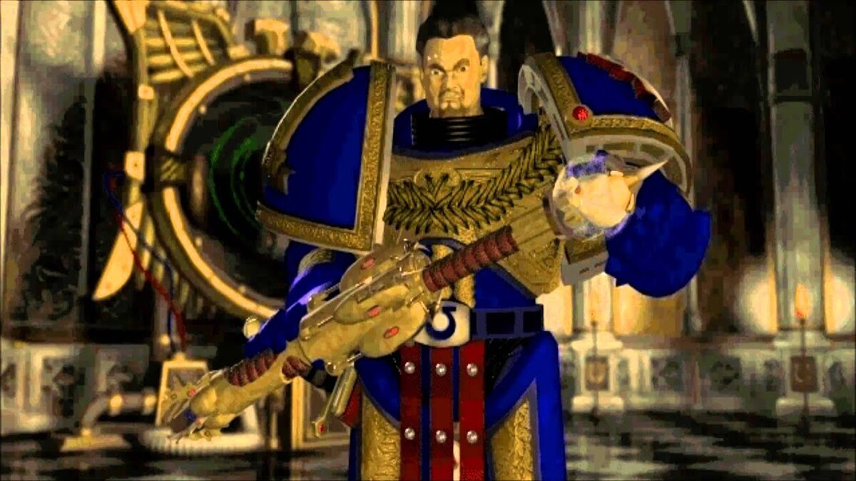 Капитан Крюгер с первой частью артефакта