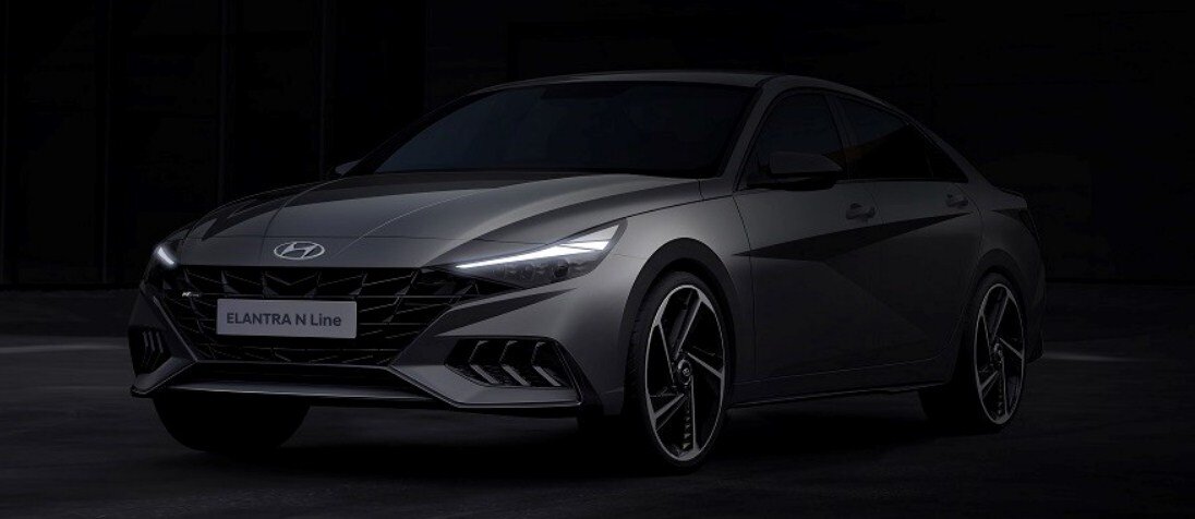 Hyundai Elantra седьмого поколения спортивная версия Elantra N Line