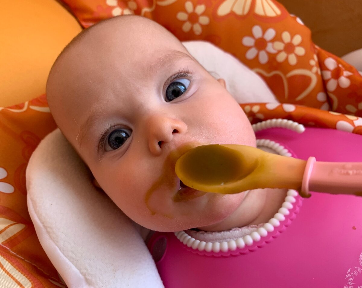 У Ларии аппетит хороший :)