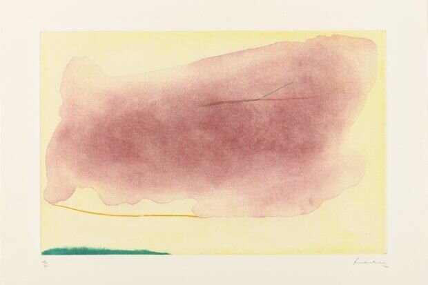 Элен Франкенталер.Nepenthe. 1972 https://vk.com/@history_porn-ya-tozhe-tak-mogu-kak-ponyat-i-polubit-abstraktnoe-iskusstvo