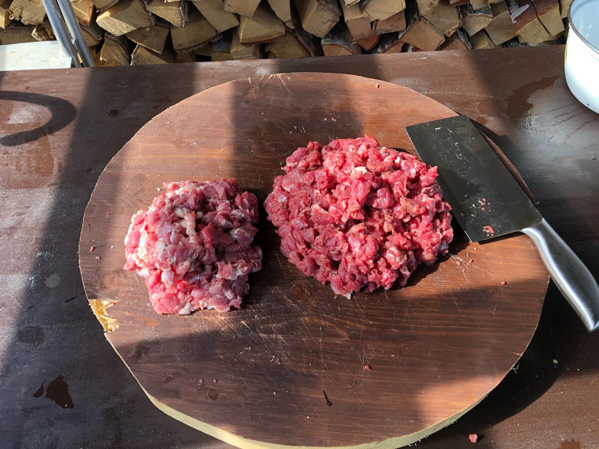Рубленое мясо