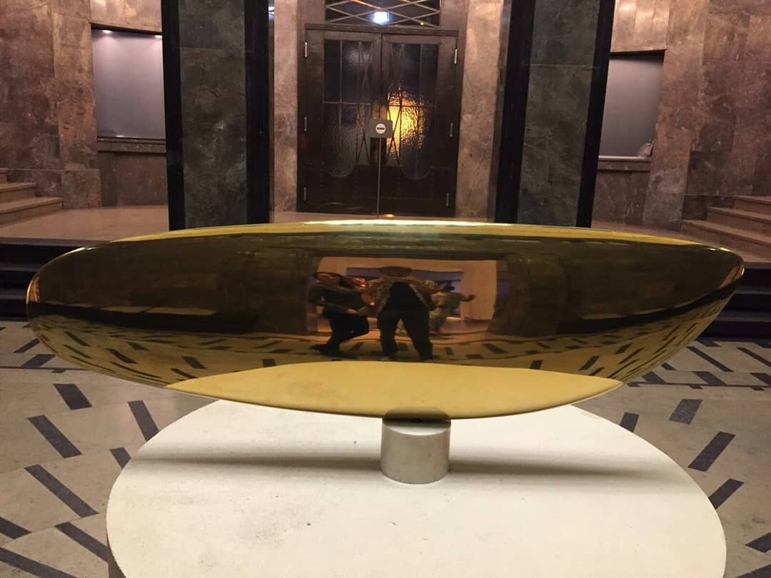 Я и мой друг из Нидерландов в Kunsthalle Mannheim