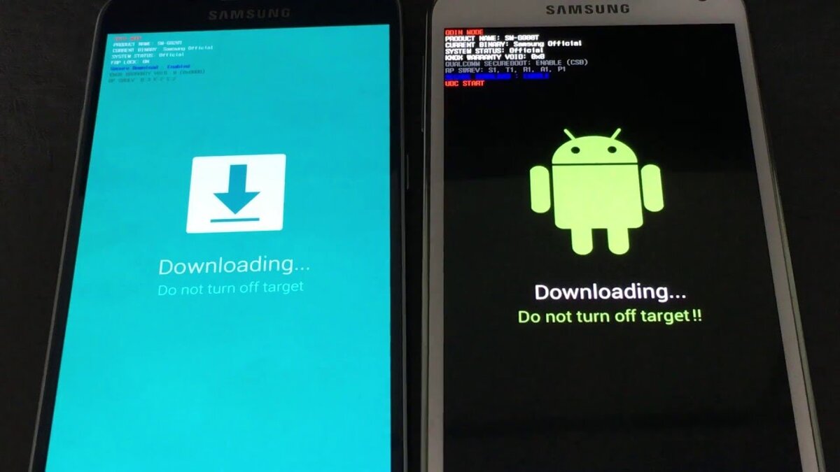 Downloading - do not turn off target Samsung: что делать и что за ошибка?