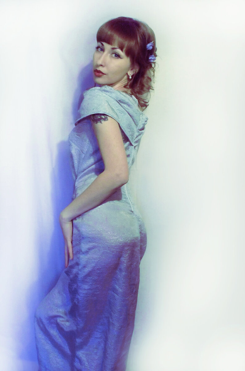 первая примерка "платья феи"), фото автора