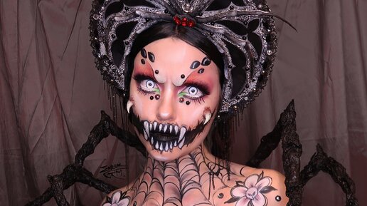 Макияж на Хэллоуин — кошмарные варианты макияжа