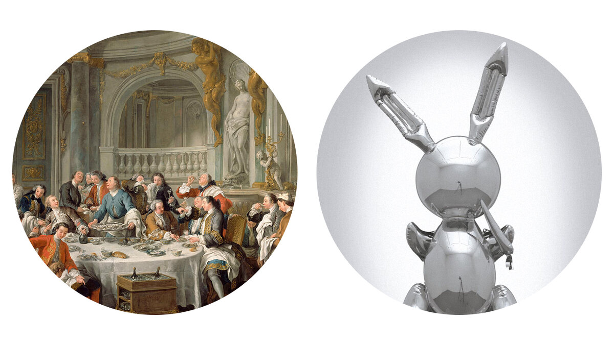 Вам какое искусство подать - настоящее или современное?