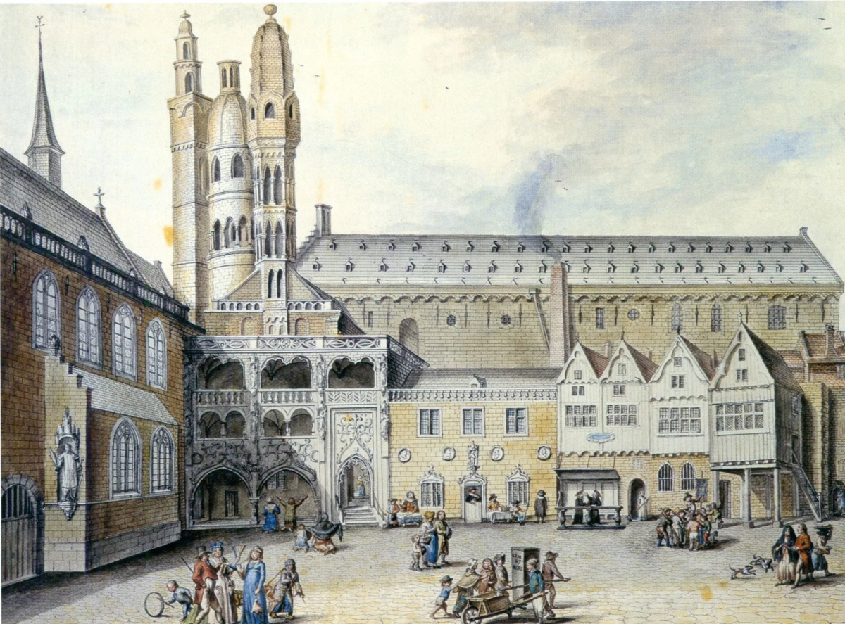 Брюгге, Площадь Биржи