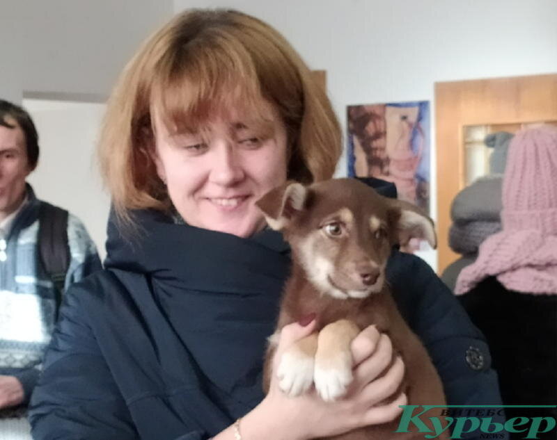 Маша забрала питомца на акции. Фото Саши Май