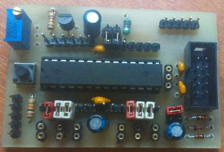 Отладочная плата, стенд разработчика AVR ATMEGA128