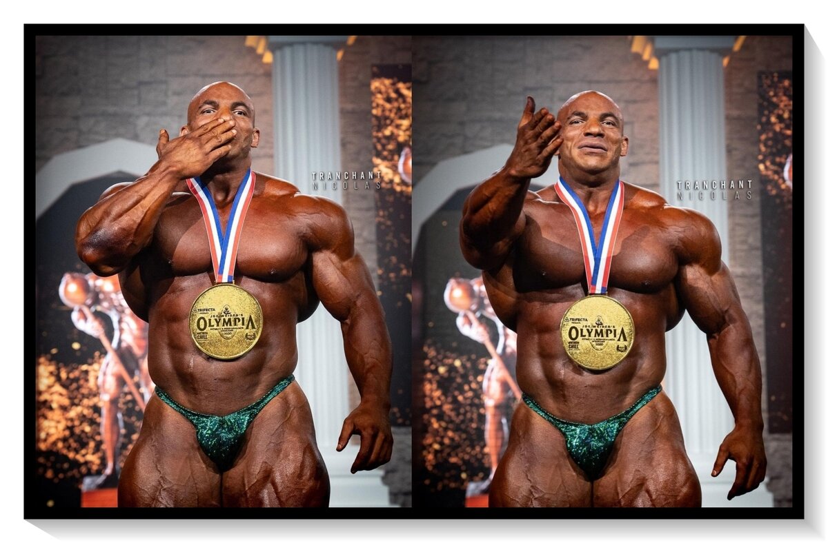 Биг Рами благодарит публику за поддержку. Коллаж из фото: @nicolas_tranchant