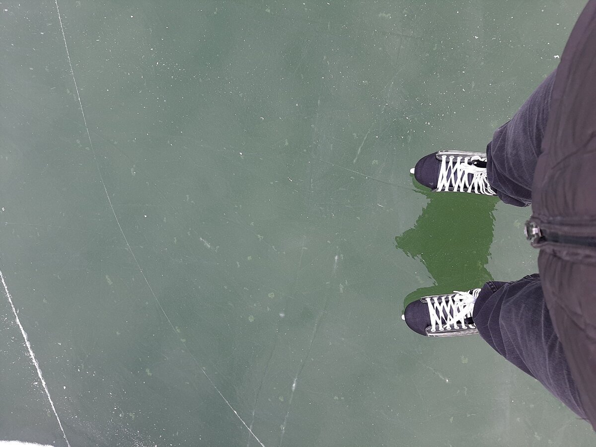 Ни следа. Я здесь первый.