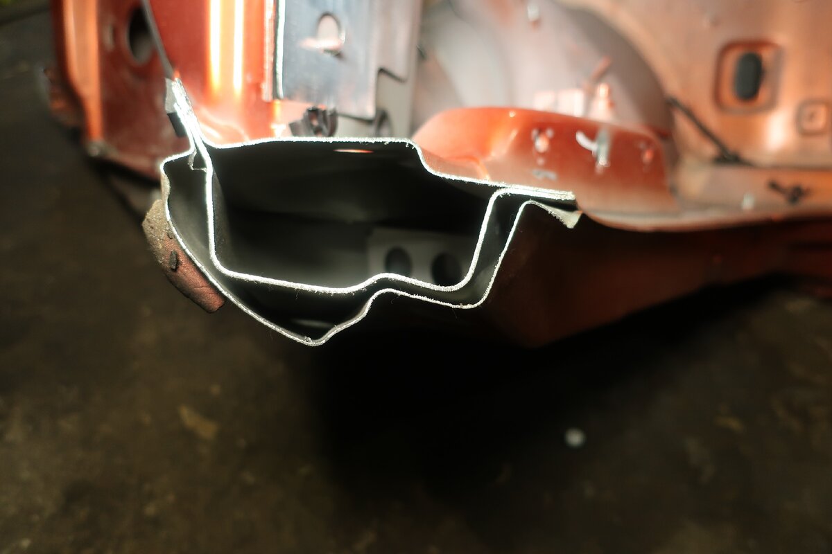 срез передней стойки