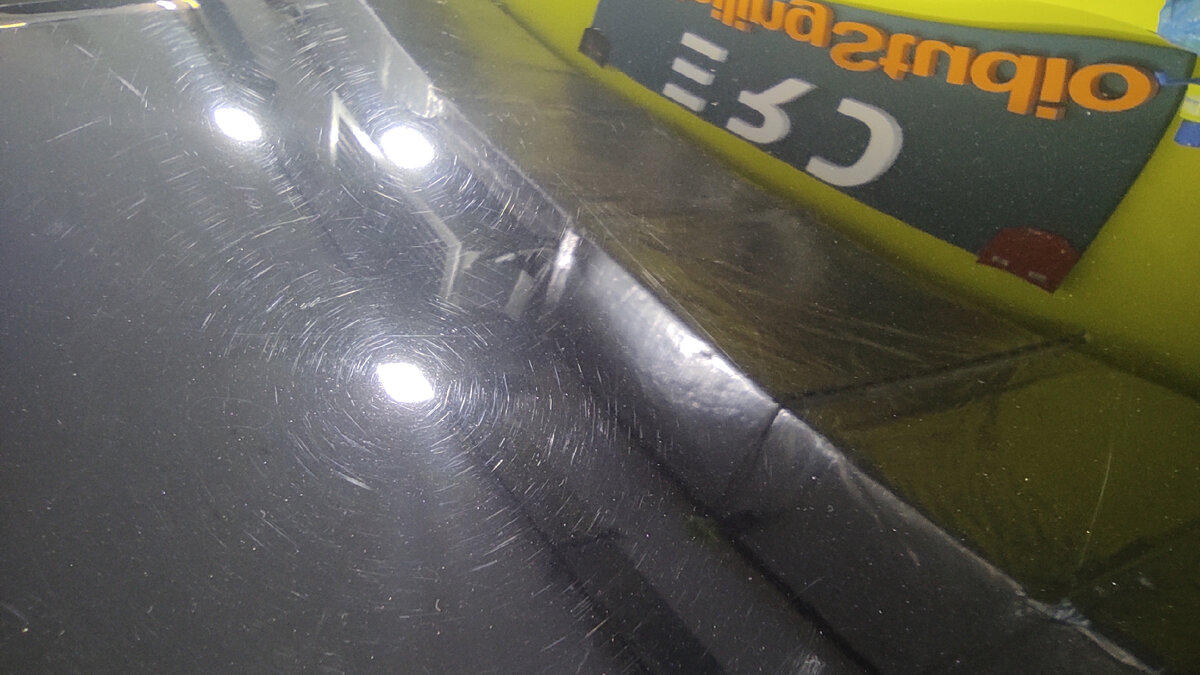 Царапины на кузове автомобиля