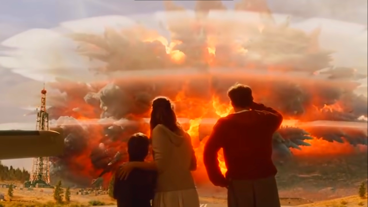 извержение супервулкана