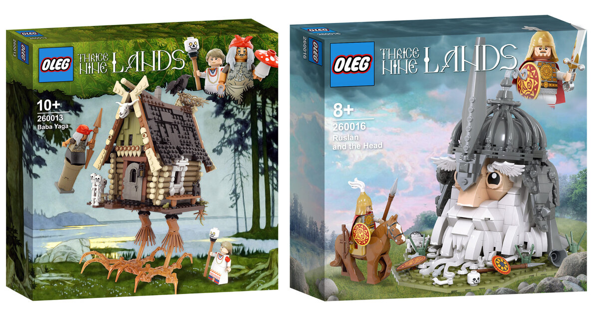 Этих наборов под брендом Oleg не существует. Но как здорово всё выглядит!