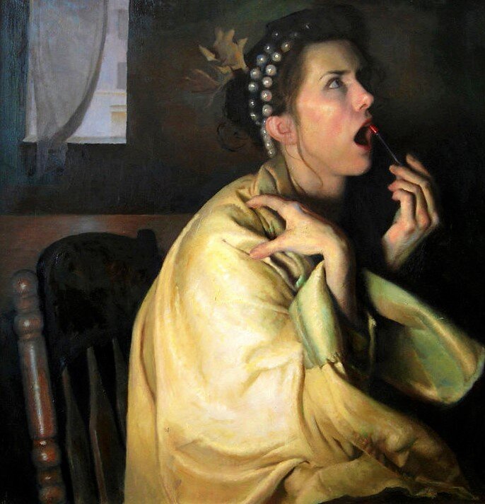 «Предвкушение», холст, масло