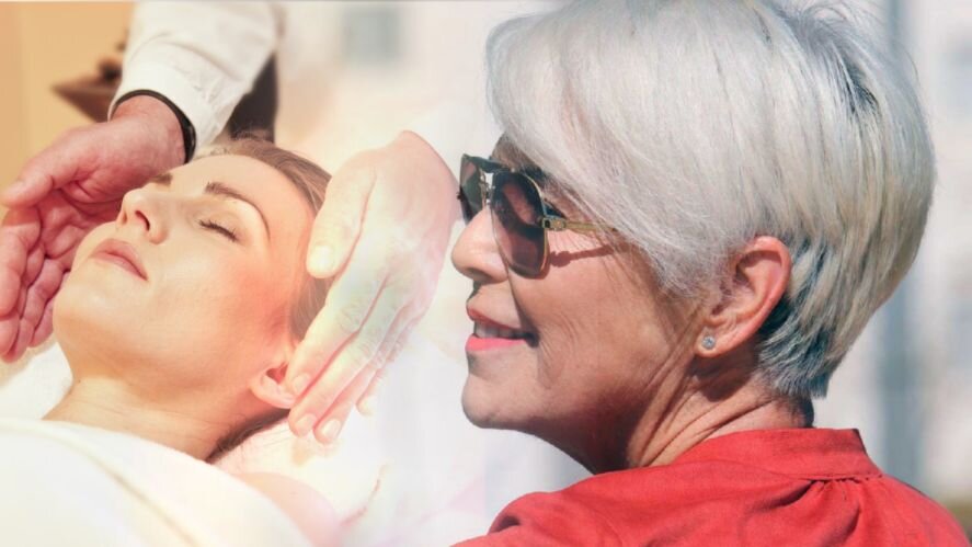 Массаж области вокруг ушей // фото pixabay.com, woman.ru