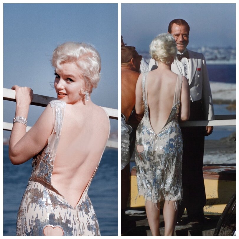 В этом платье Душечка была во всеоружии, чтобы покорить миллионера Мистера Шелла-младшего