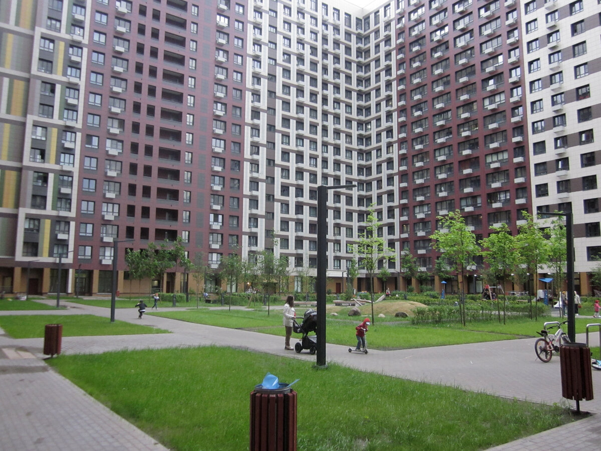 один из корпусов ЖК "Жемчужина Зеленограда"