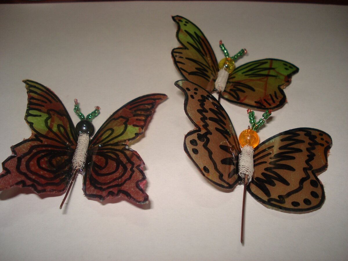 Своими руками бабочки из бутылок от шампуня. | Семейный handmade | Дзен