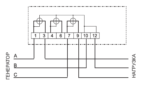 Меркурий 230 трехфазный схема подключения