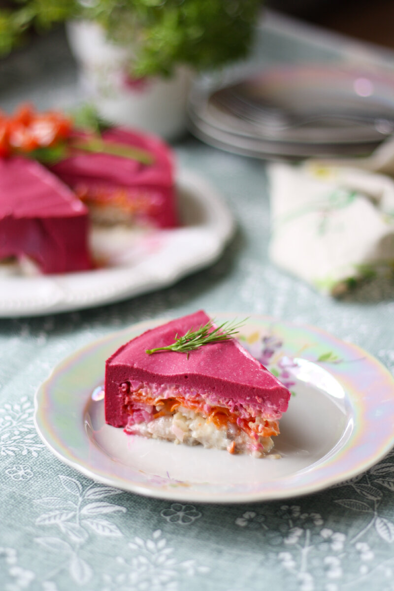 Салат сельдь под шубой 