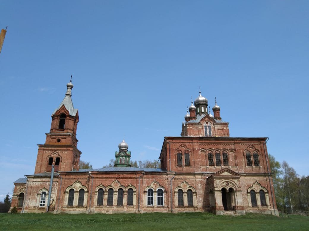 Архитектурная съёмка "По святым местам Сараевского района". Храм Рождества Христова.