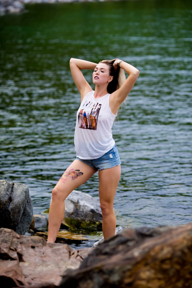 Фотосессия в мокрой футболке | Фотограф Татьяна Долидудо | Дзен