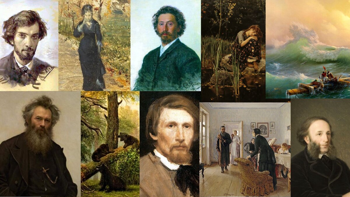 Русские художники, чьи картины вошли в золотой фонд мировой живописи.