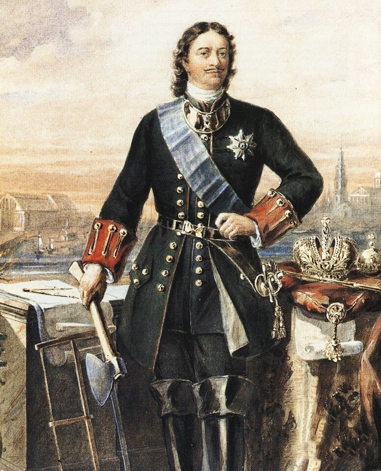 Портрет Петра Алексеевича I Великого 