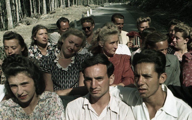 Из серии «Озеро Рица». Борис Макасеев, Владислав Микоша, 1952 год, Абхазская АССР, МАММ/МДФ. 