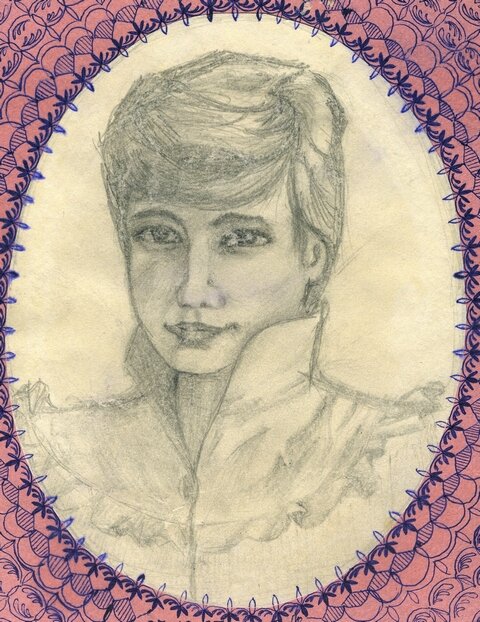 Мой первый автопортрет