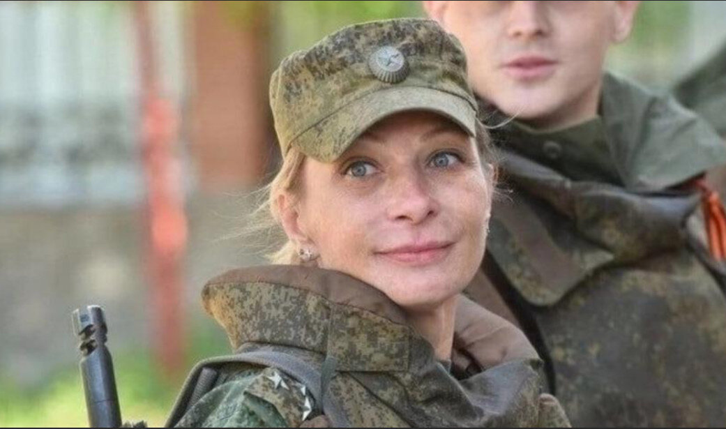 Из интернета. Герой ДНР и РФ Ольга Качура. Вечная Память! 