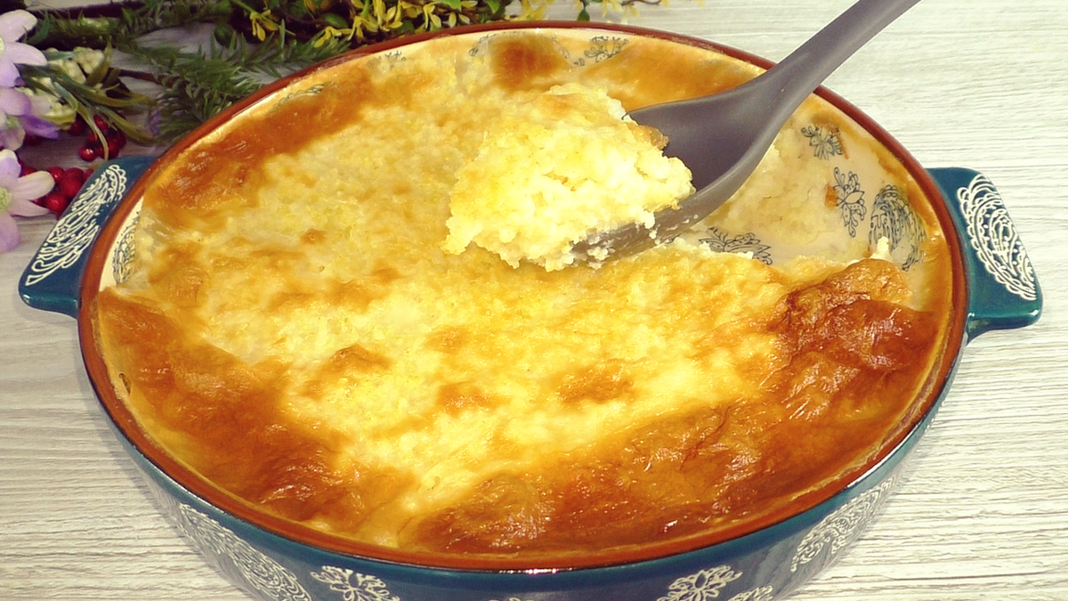 Я просто заливаю пшено с рисом молоком и в духовку, получается каша, как десерт. Сытно, доступно и ну очень вкусно