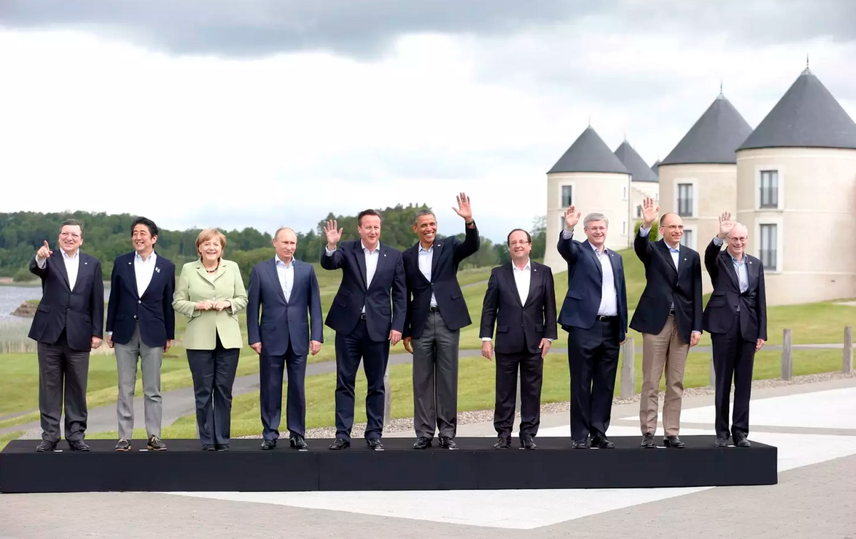 Лидеры стран G8 в 2013. Фото: Suzanne Plunkett / Reuters