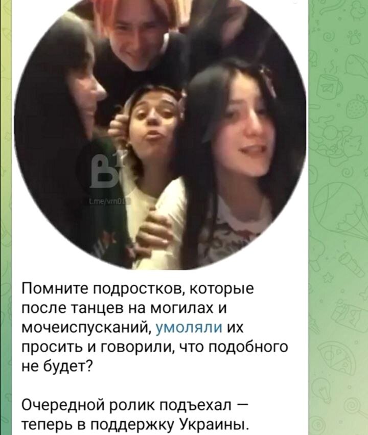 Скрин экрана телефона, материал взят из новостного канала Воронеж №1