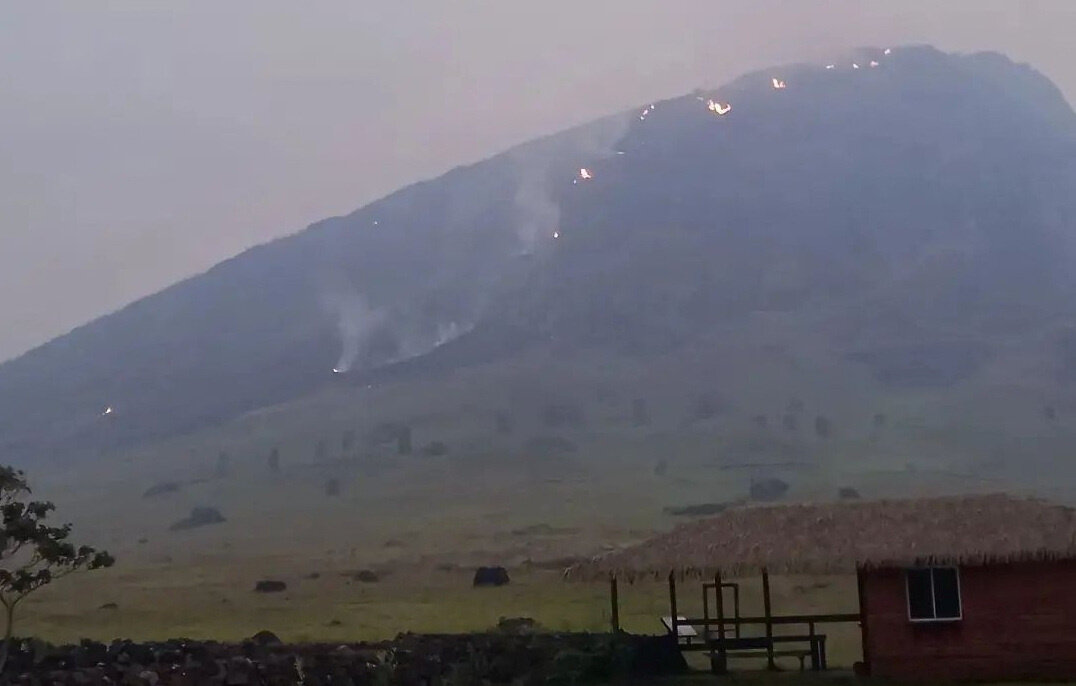 Courtesy of Bomberos Isla de Pascua/via REUTERS